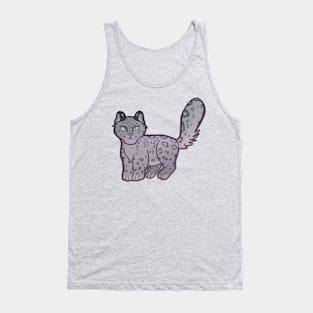 Snow Leopard Tank Top